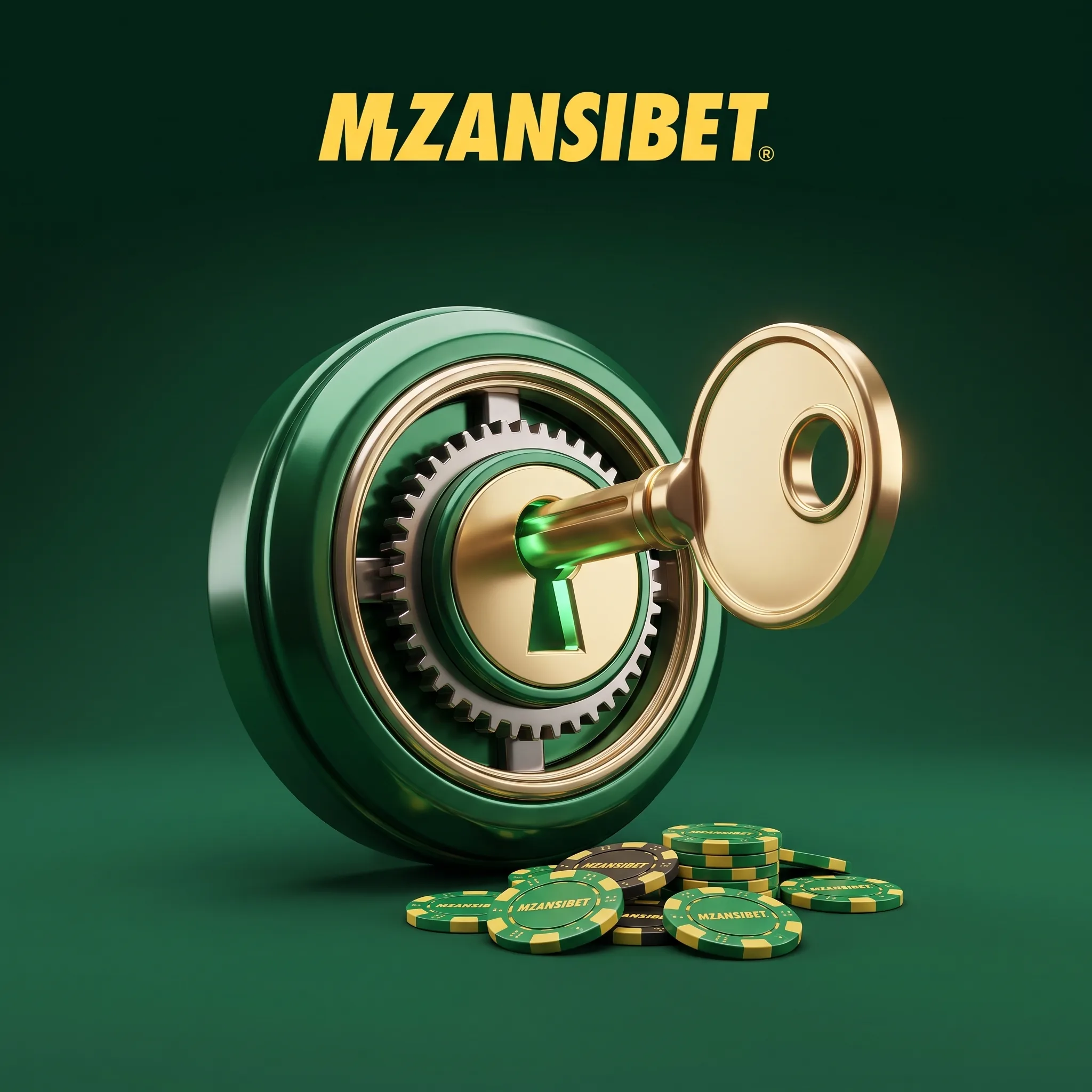 Mzansibet account lock and key